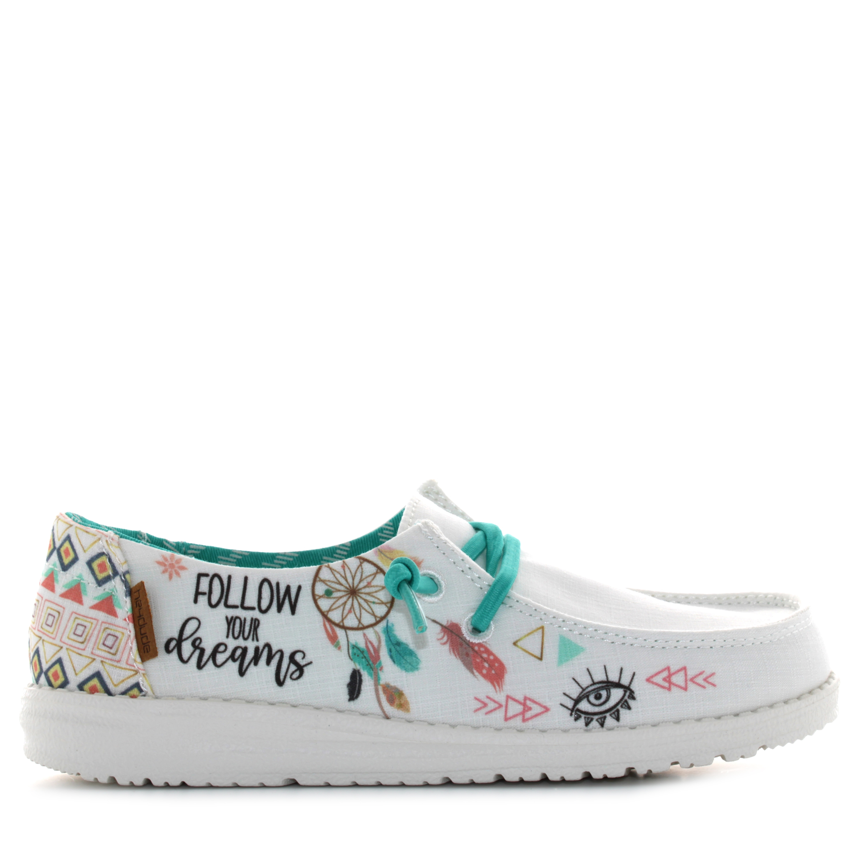 Hey Dude P21g Junior flache Schuhe WENDY YOUTH DOODLE BOHO