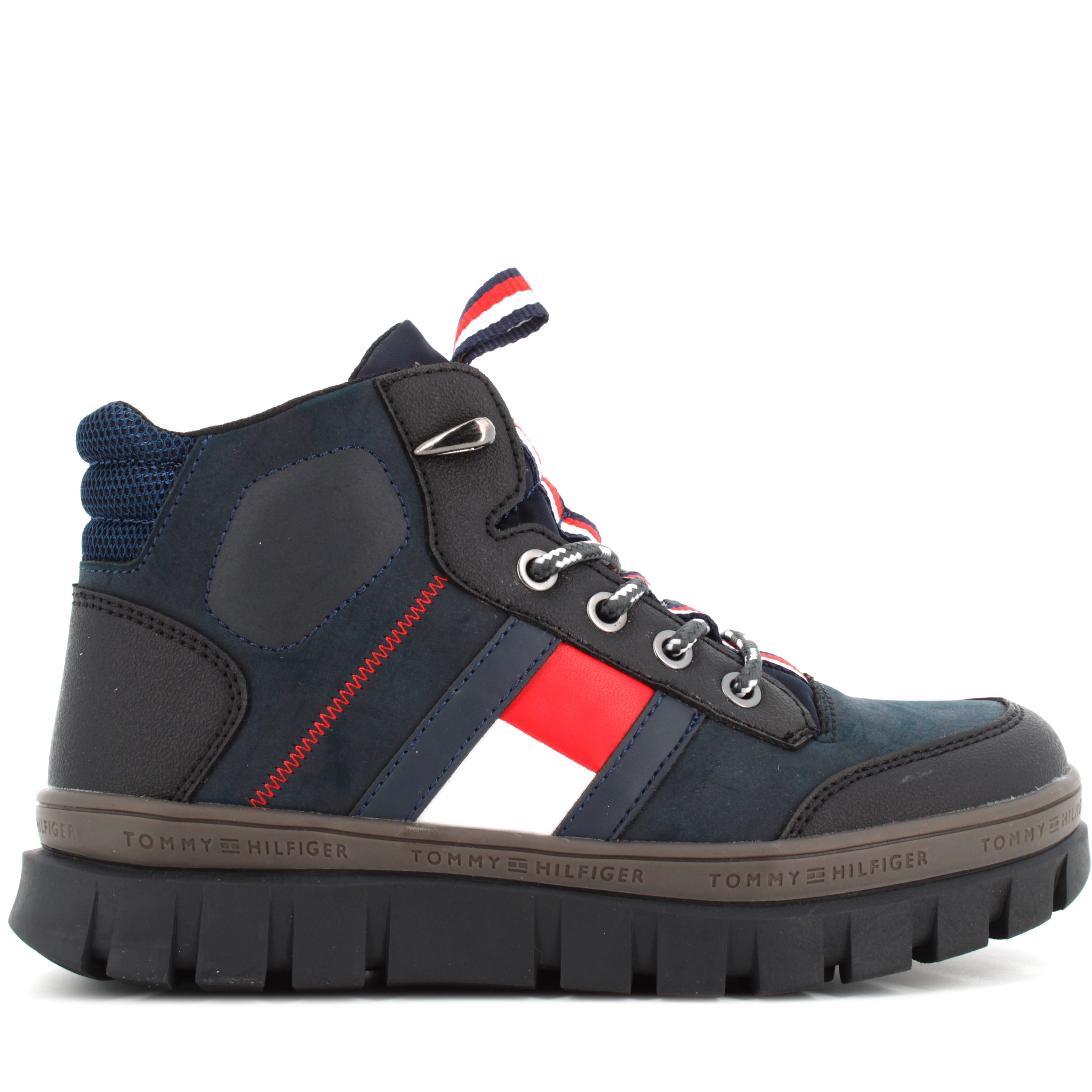 Tommy Hilfiger A21g Kinder hohe Sneakers T3B5-32091-0622X598 (35/41)