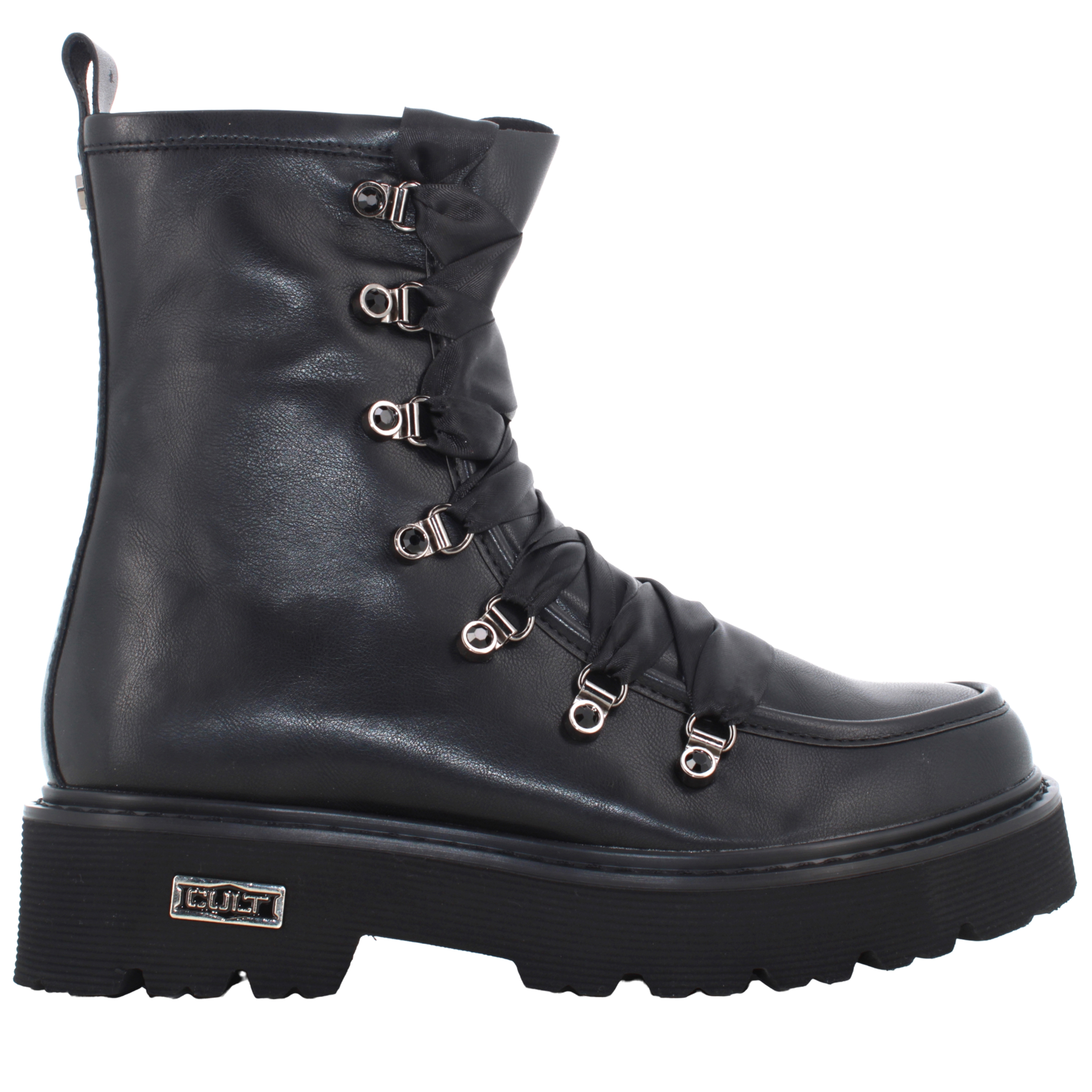 Cult anfibi donna con platform CLW390800 SLASH 3908 MID W LEATHER A23