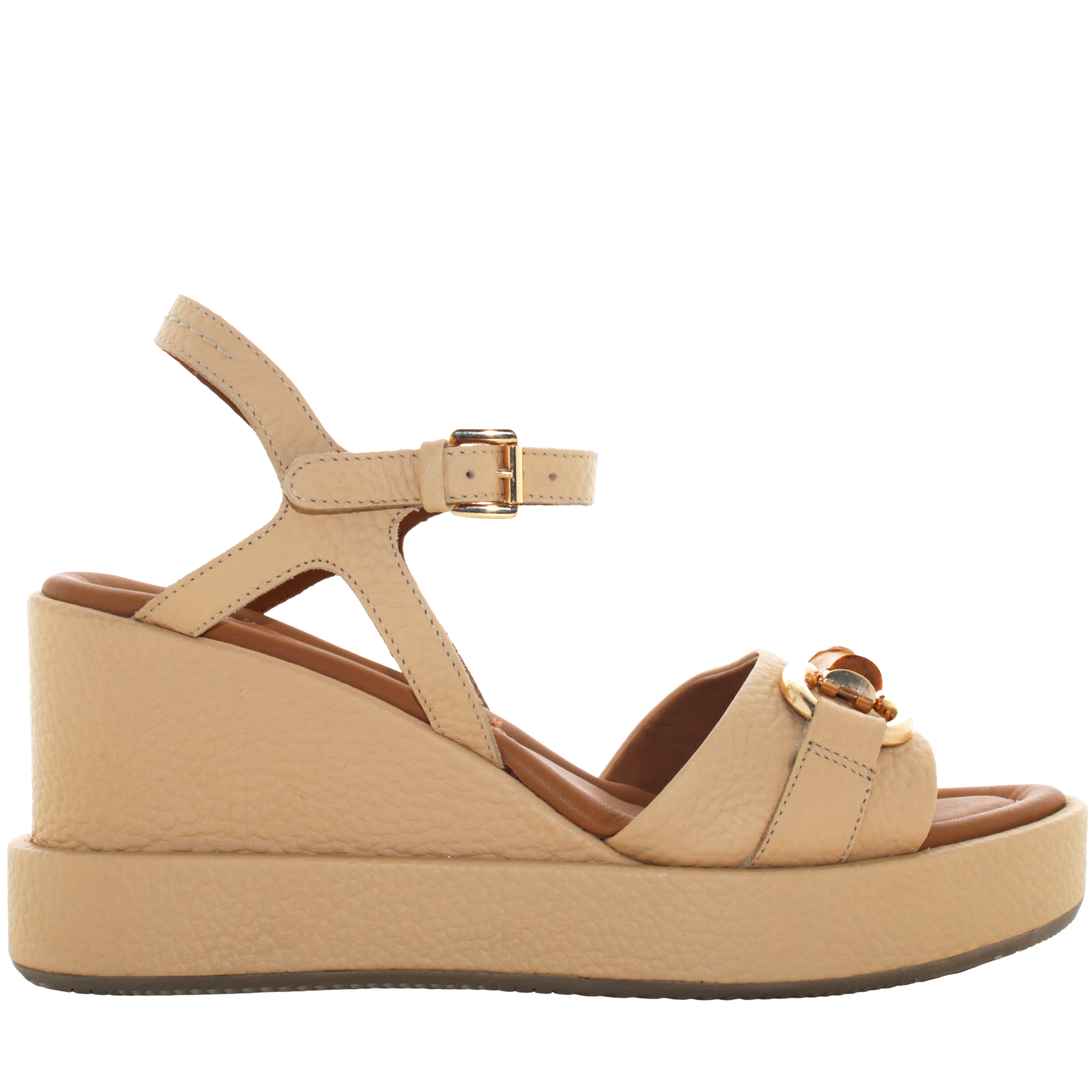 Altraofficina donna sandali con zeppa AO1302X SAND P24