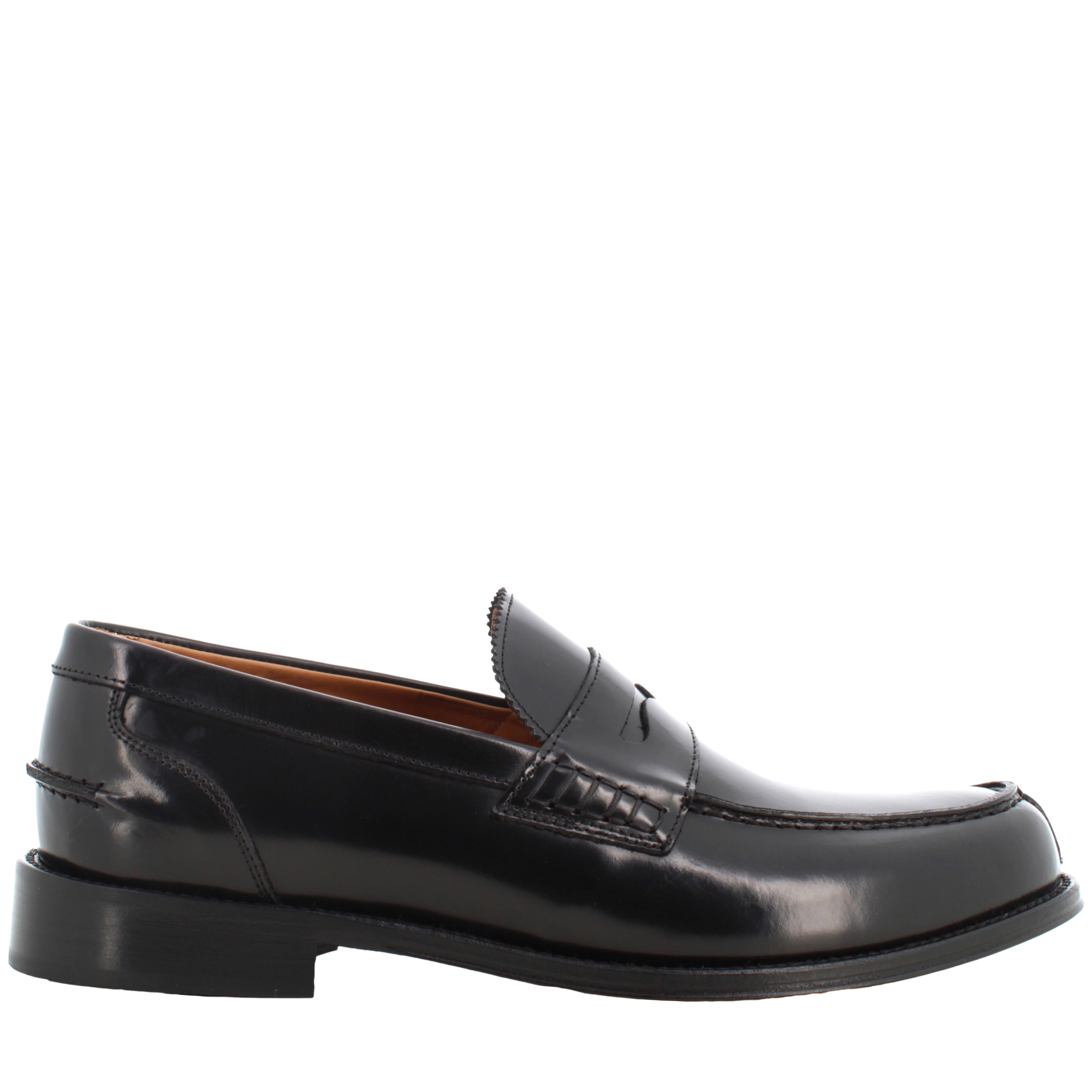 Exton P25us men\'s moccasin 102 BLACK